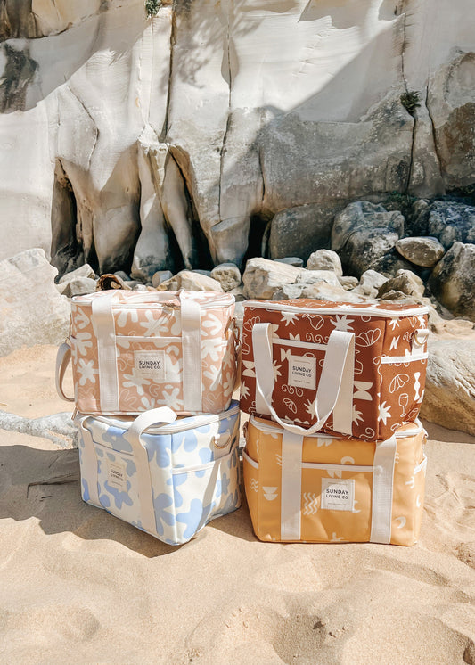 Blush Coral Cooler Bag