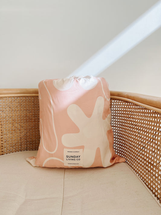 Blush Coral Picnic Rug