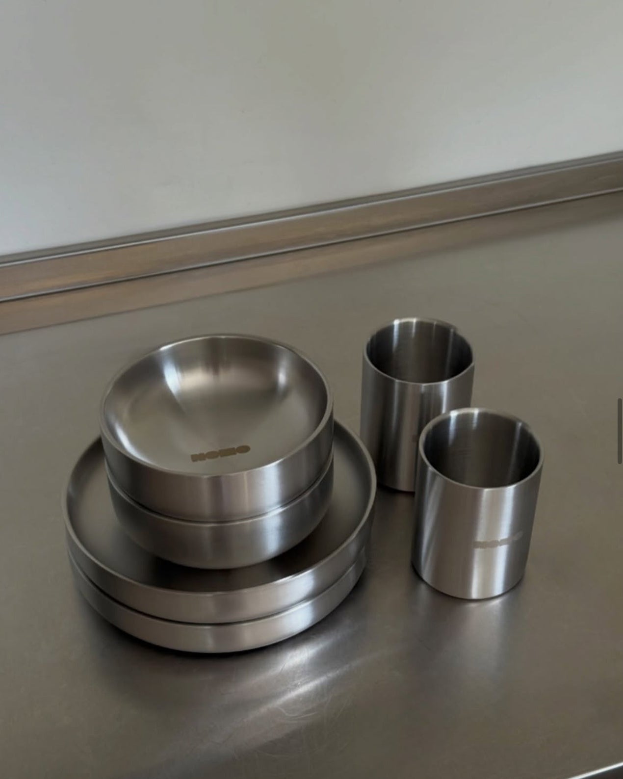 Pure Steel Cup set