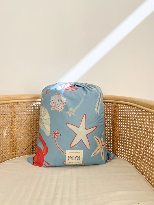 Oceana Blue Picnic Rug