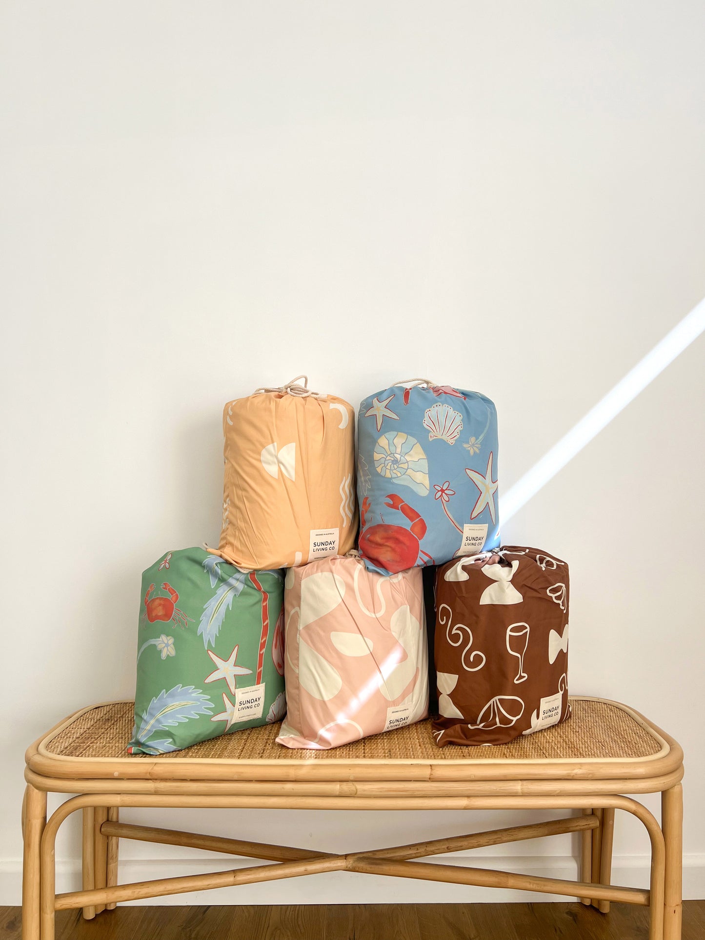 Blush Coral Picnic Rug