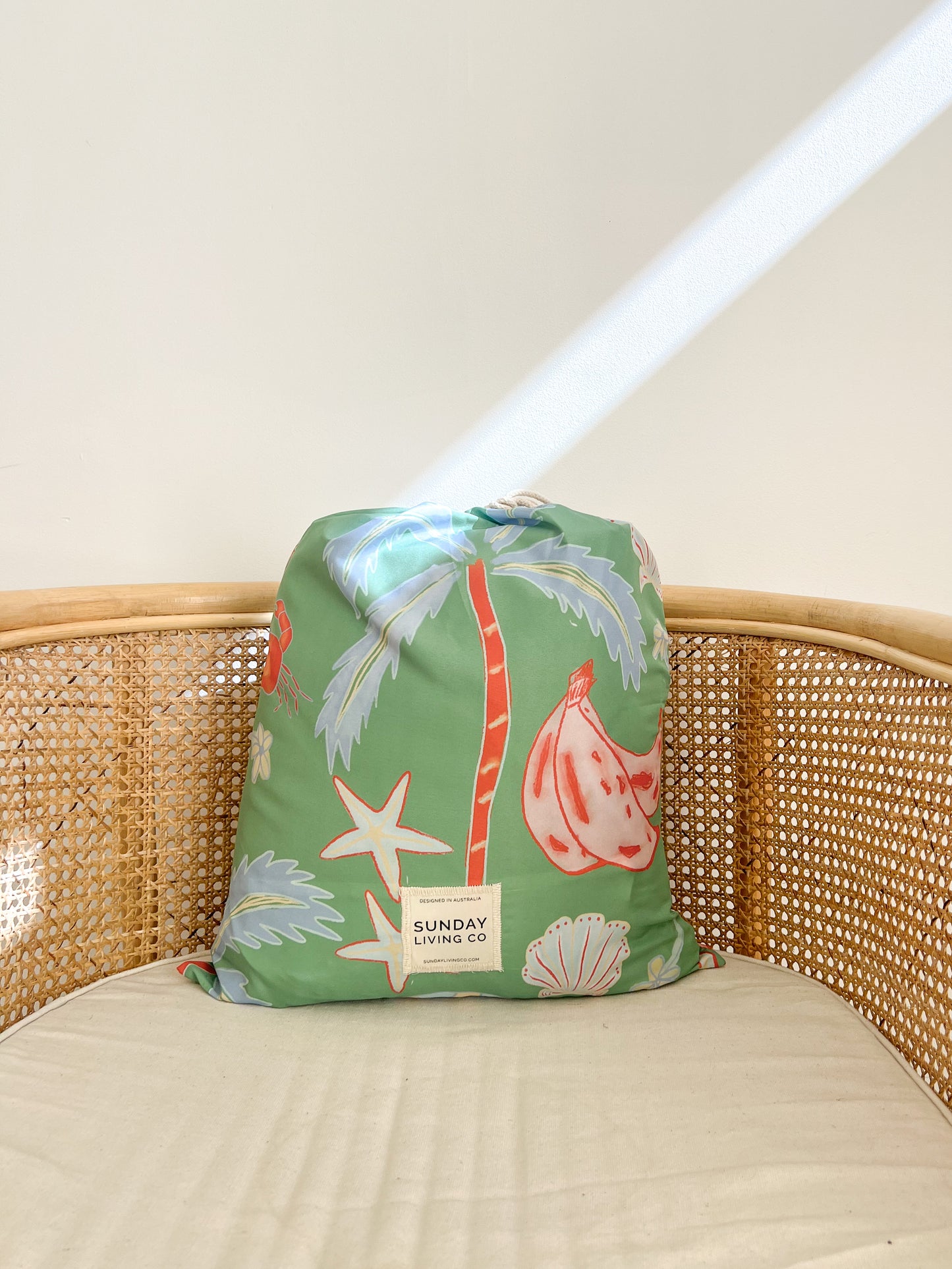 Tidal Green Picnic Rug